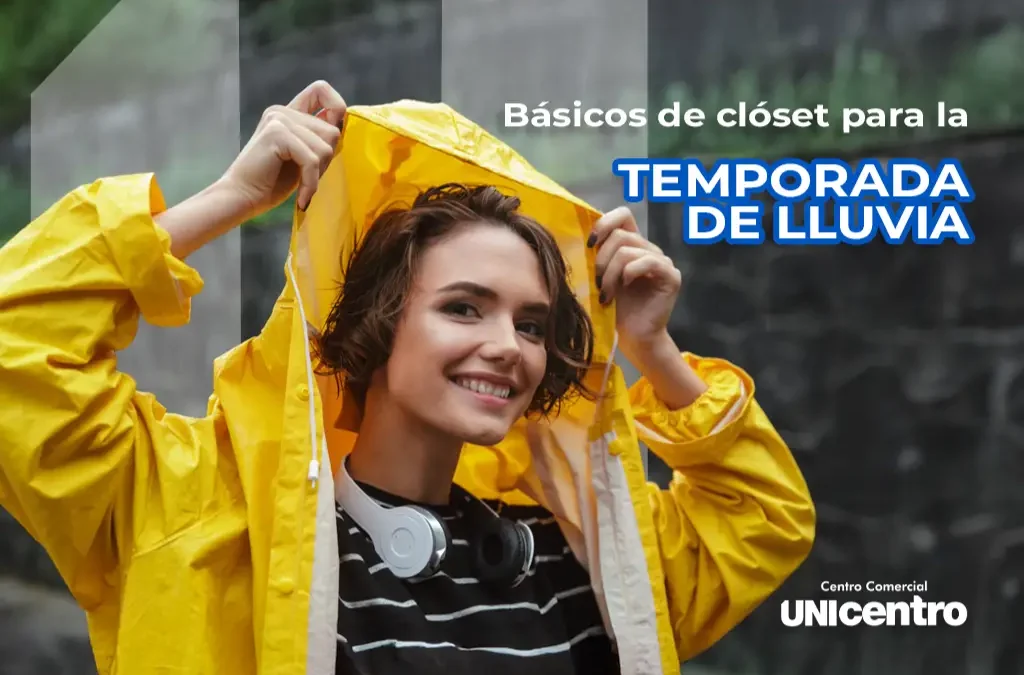 4 básicos que no pueden faltar en tu clóset para esta temporada de lluvia