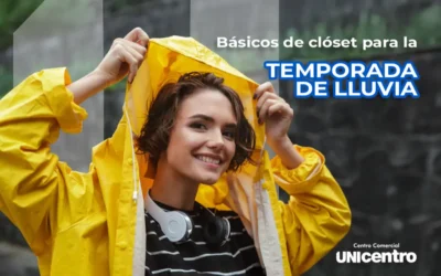 4 básicos que no pueden faltar en tu clóset para esta temporada de lluvia